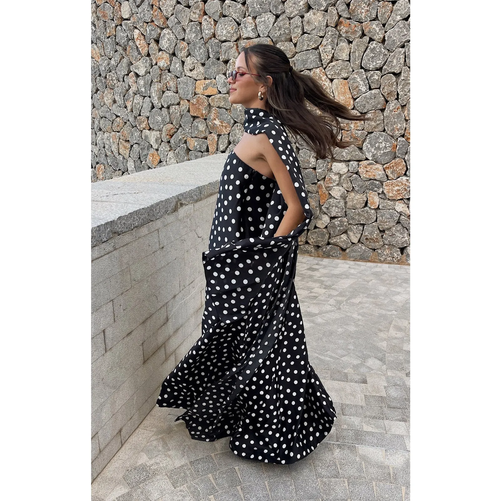 Show Me Your Mumu Tinsley Tube Dress in Polka Dot XXL - Image 8