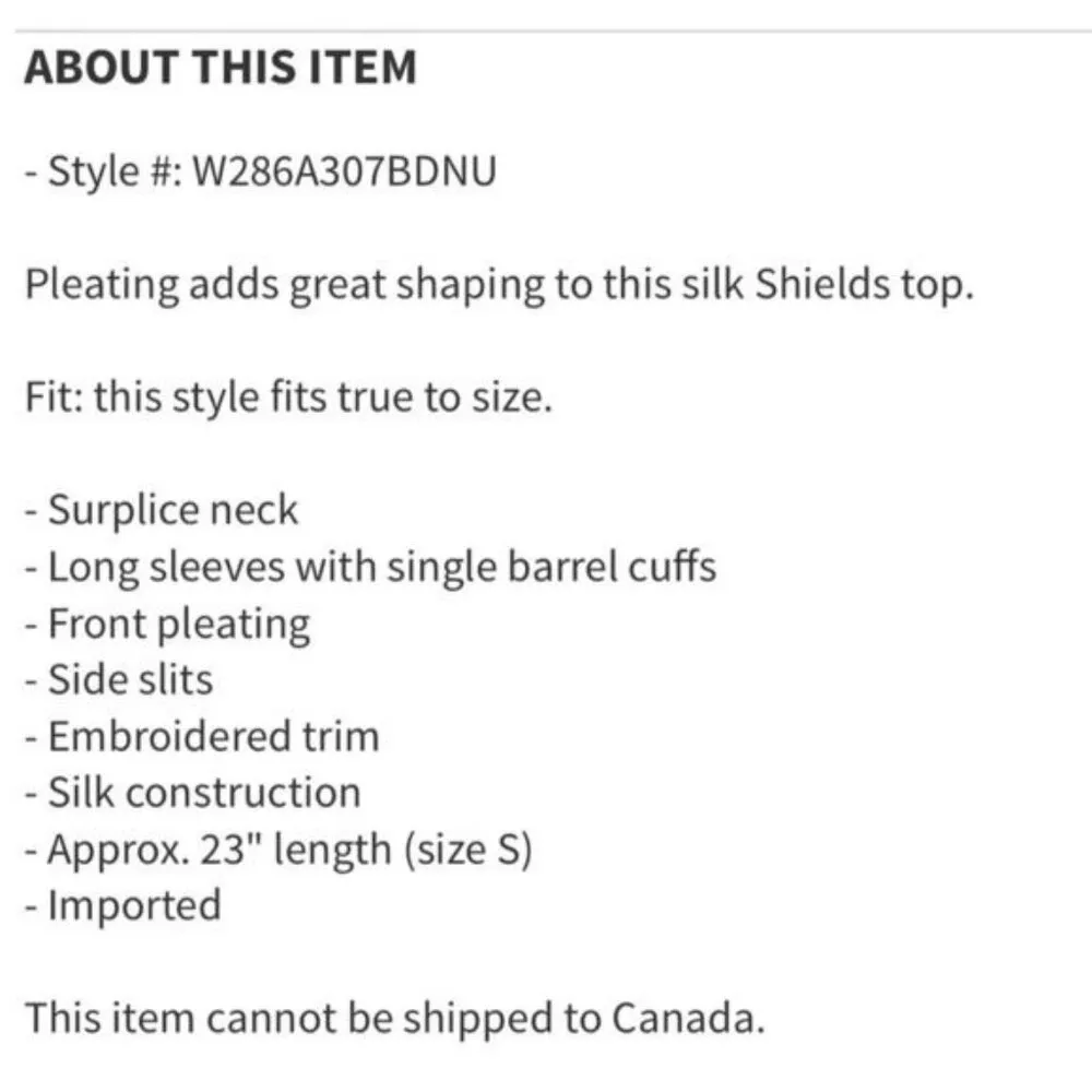 Rag & Bone Shields Silk Blouse Black Top XXS - Image 10