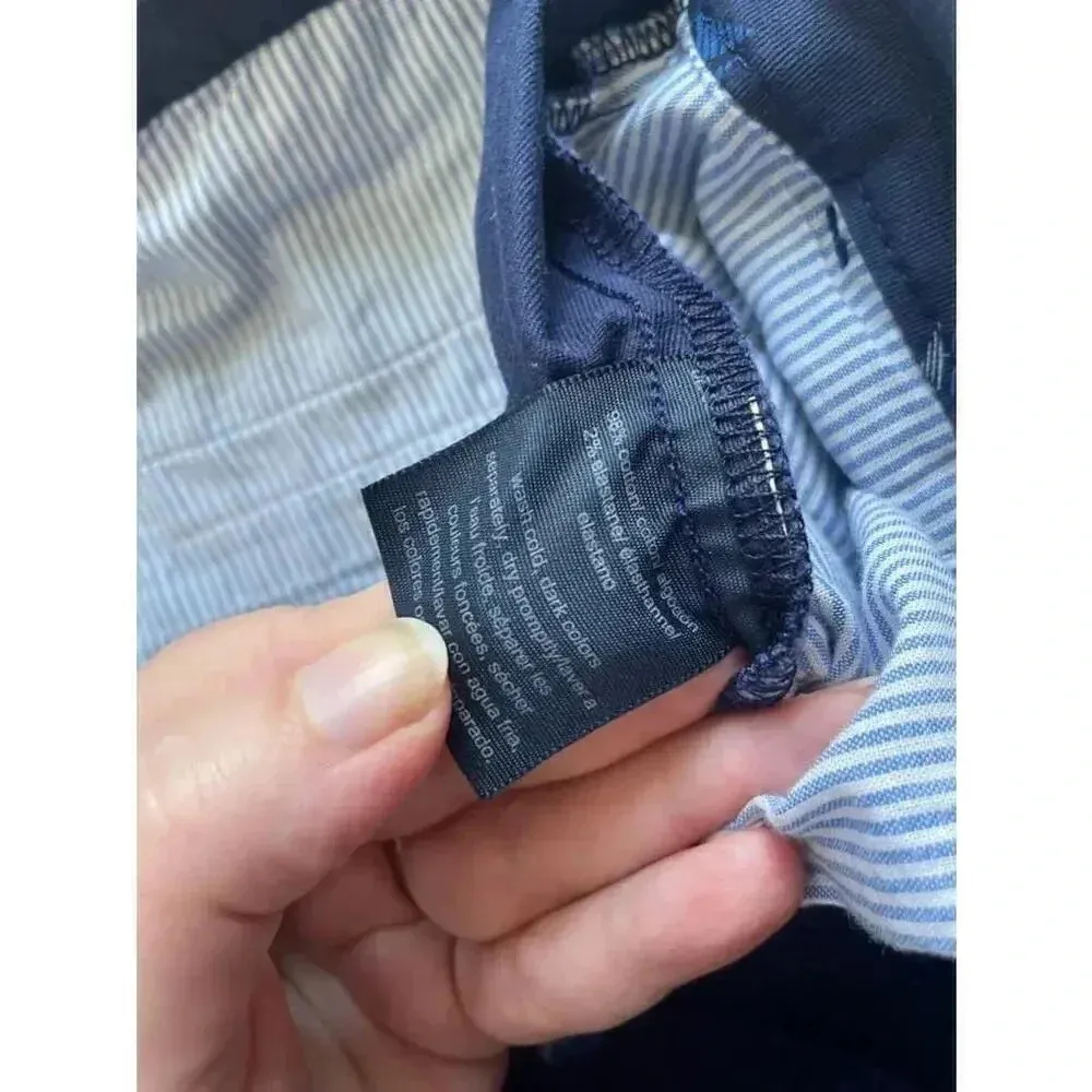 Tommy Hilfiger Blue Sailboat Print Pants - Size‎ 10 EUC! 0303 - Image 12