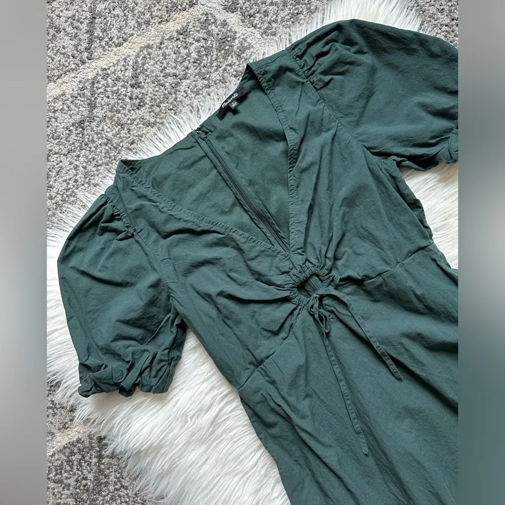 Madewell cotton poplin midi dress - Image 8