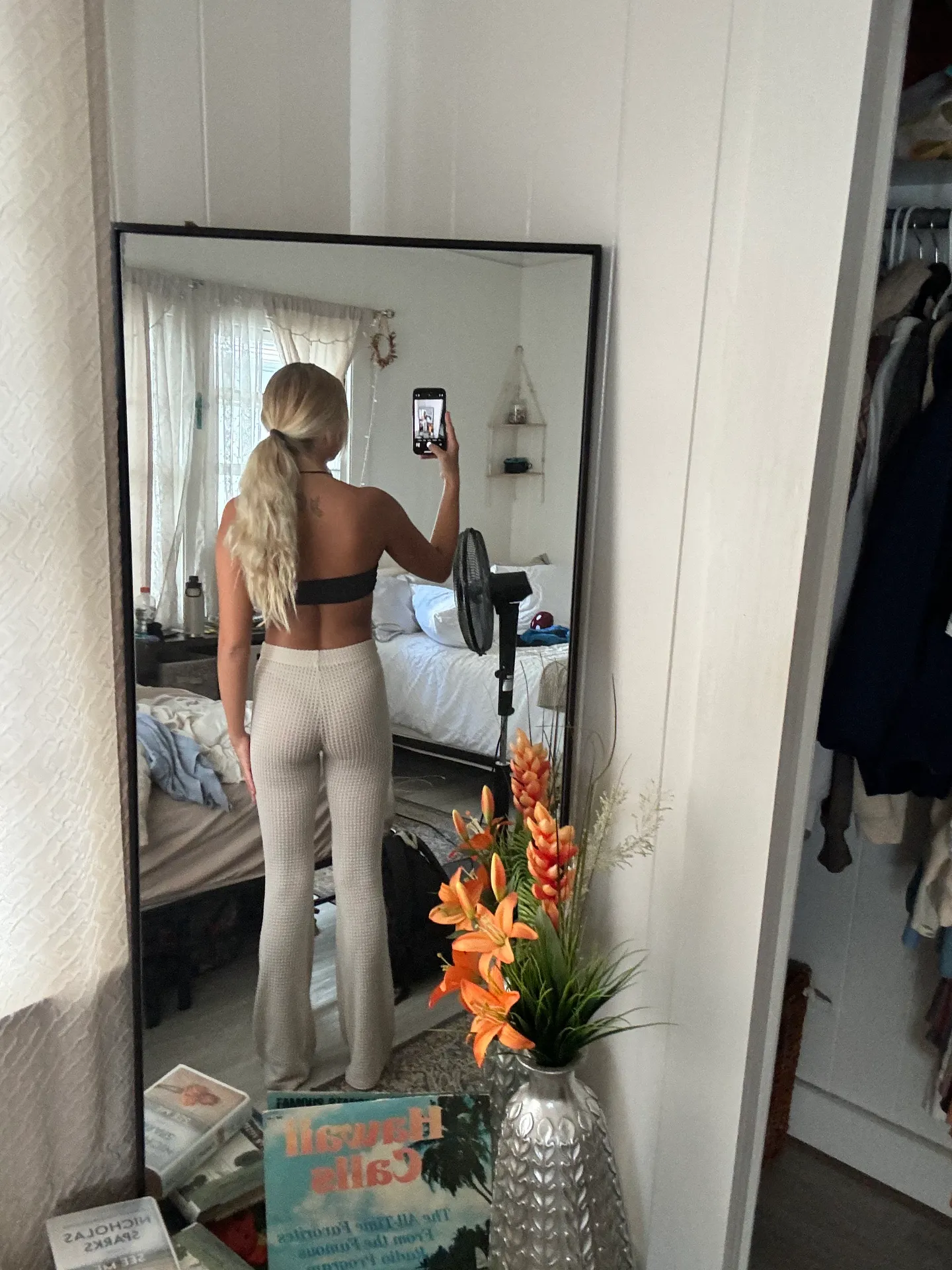 Knit Croché Like Beach Pants - Image 2