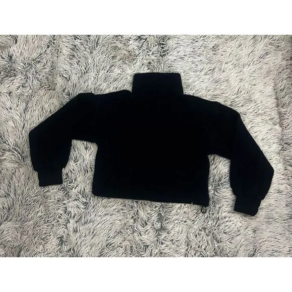 Aritzia The Group Babaton Navy Blue Cropped Sweatshirt Womens  Size XXSmall‎ - Image 2