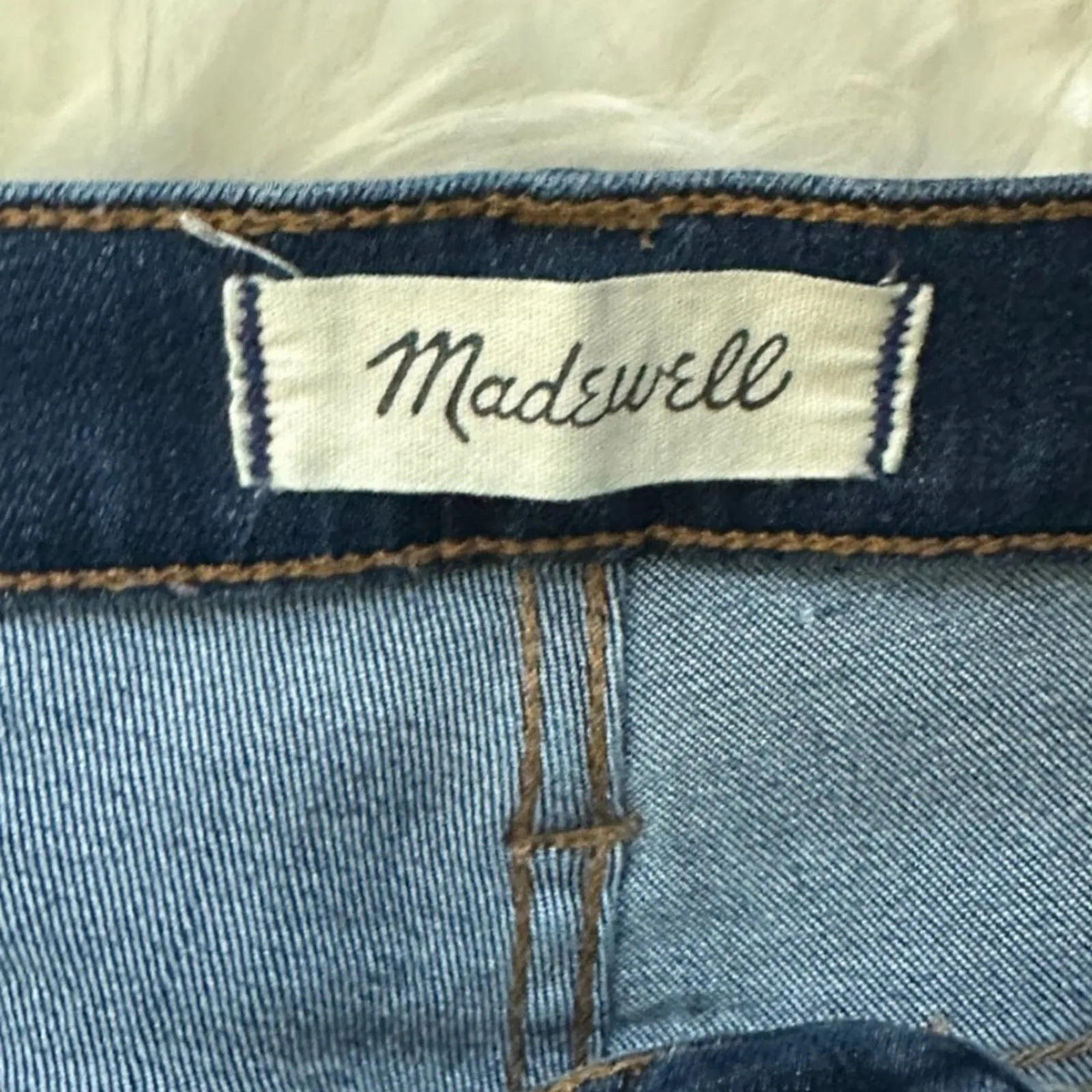 Madewell 10” High-Rise Skinny Jeans Womens 25 Medium Wash High Rise Skinny - Image 6