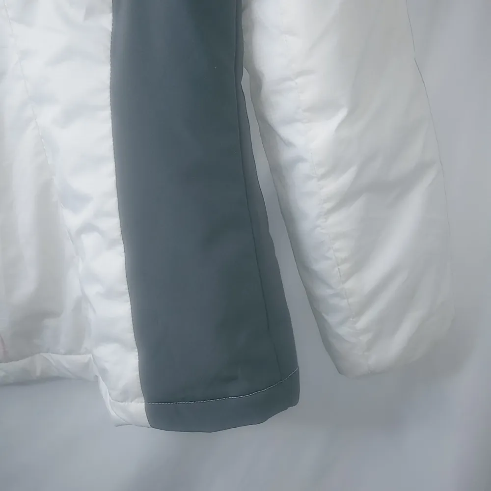 ZeroXposur L Hoodie Embroidered White Ski Jacket - Image 10