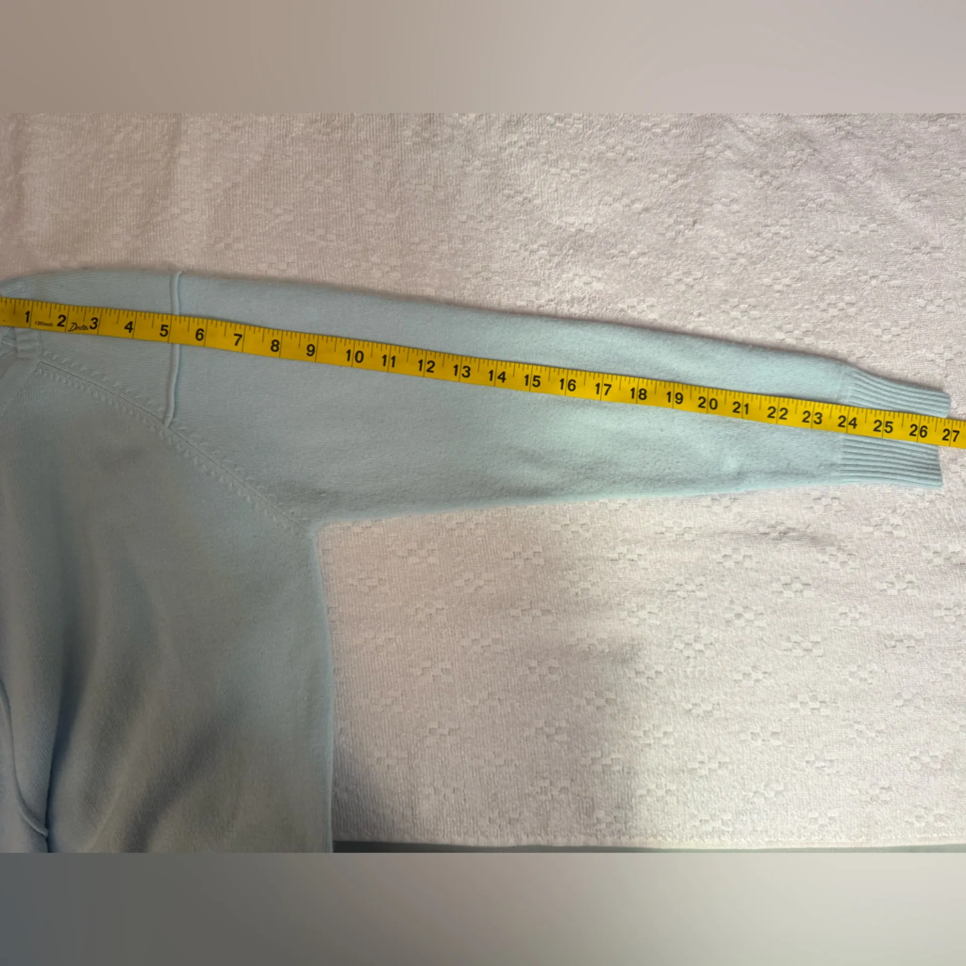 French Connection  Soft Blue Crew Neck Sweater - Image 6