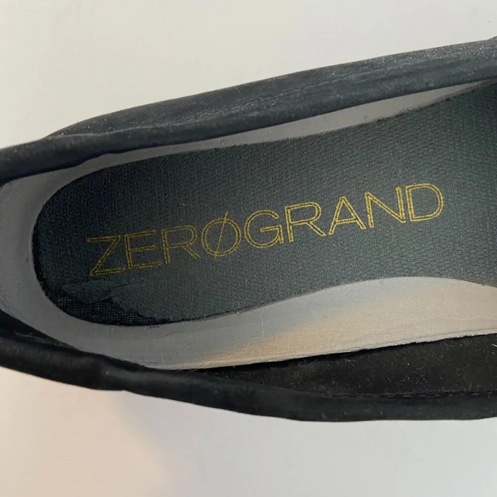 Cole Haan Black Suede Zerogrand A-Line Loafer - Image 9