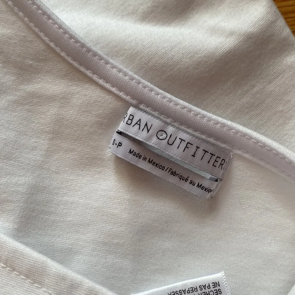 Urban Outfitters One Shoulder Tie Waist Tank Top in White Taylor Swift Eras Tour - Image 8