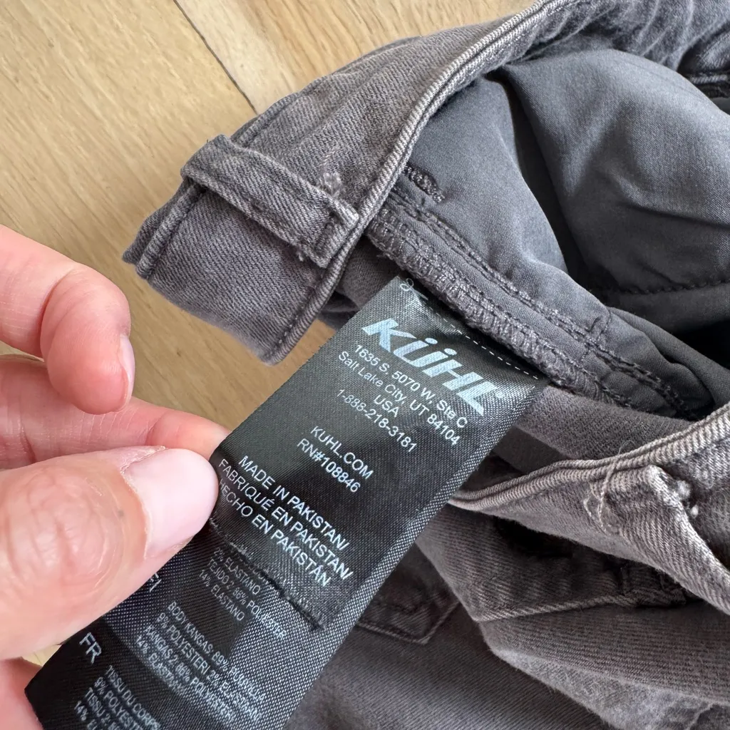 Kuhl  Gray Jeans Size 12 - Image 4