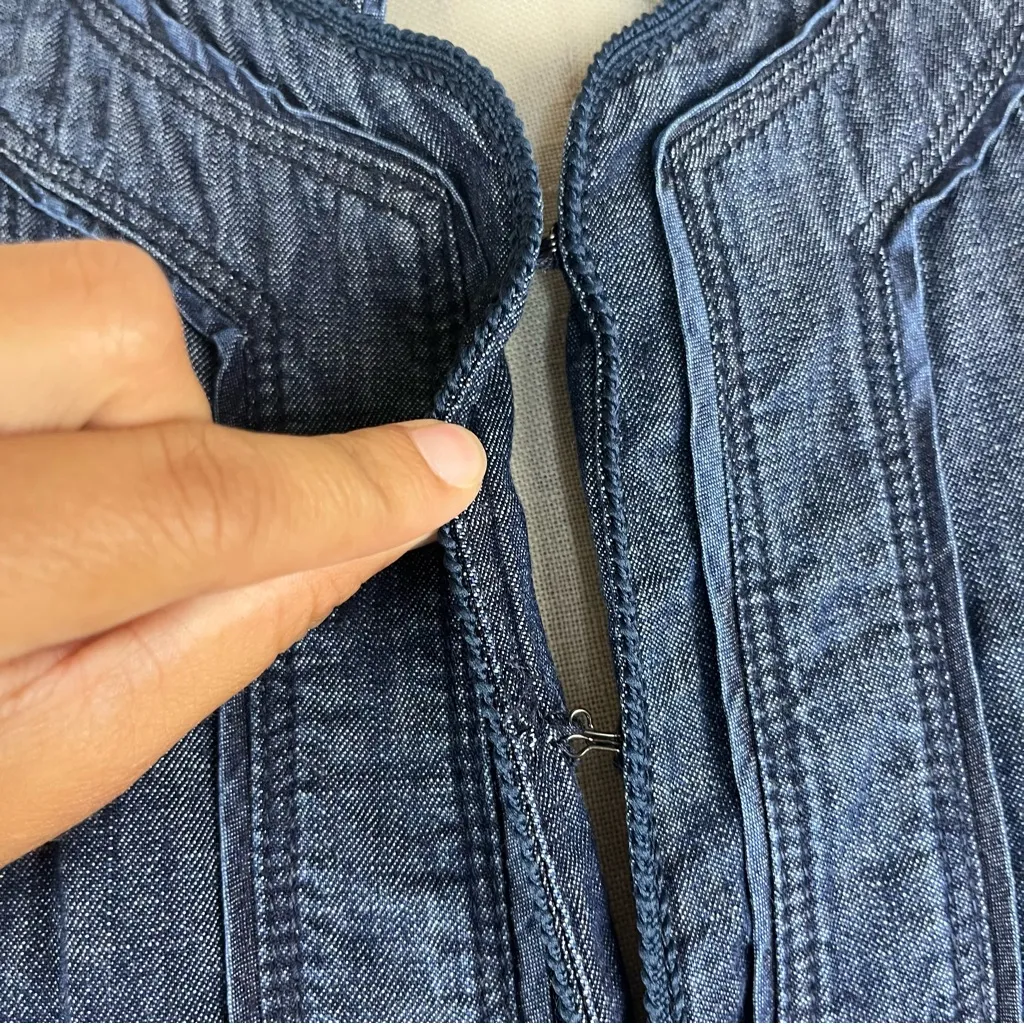 Anthropologie Elevenses Auden Denim Jacket - Image 6