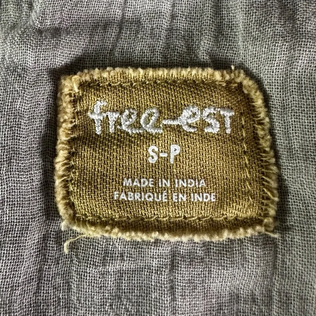 Free People Ethereal Dainty Bohemian Sea La Vie Midi Maxi Dress Duster Small NWT - Image 10