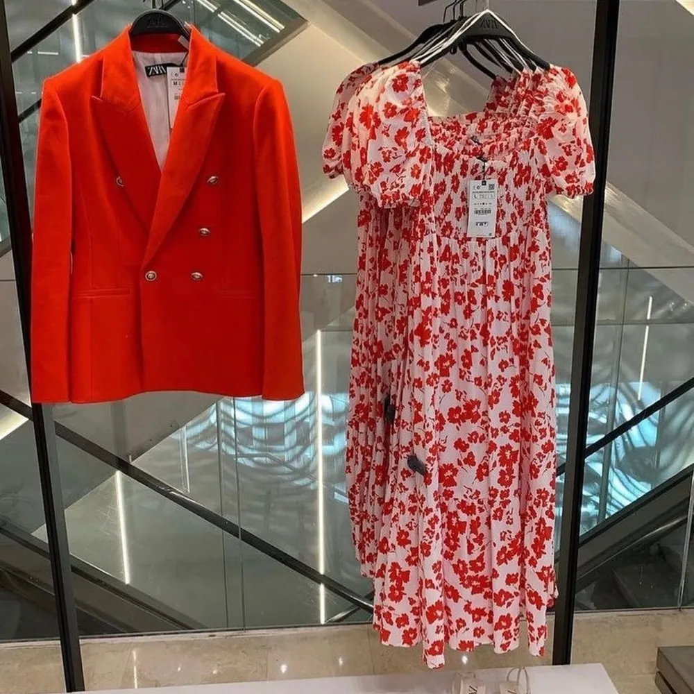 NWT ZARA Blogger’s Fav| Printed Poplin Dress - Image 2