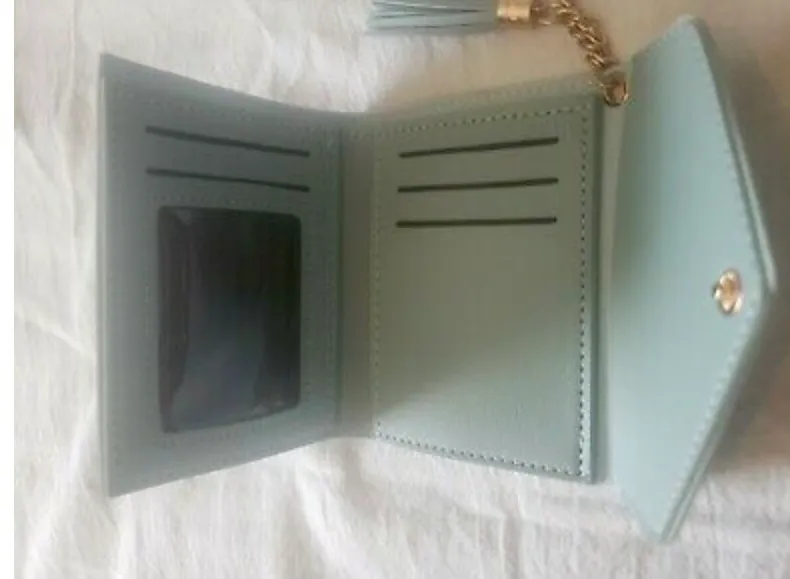 Tassel Clutch Wallet....Brand New....Blue Blue - Image 2