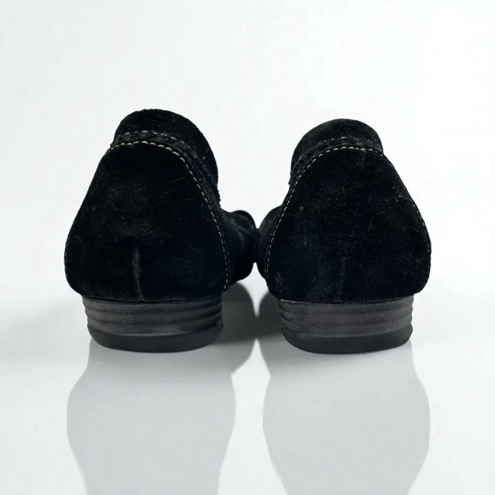 BARETRAPS Oakes Posture Support Black Suede Slip-on Loafers, 9M - Image 5