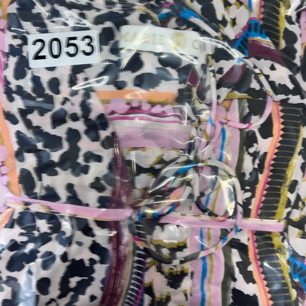 Marie Oliver will  Phoebe Blouse Peasant Top Long‎ Sleeve Colorful Size small - Image 9