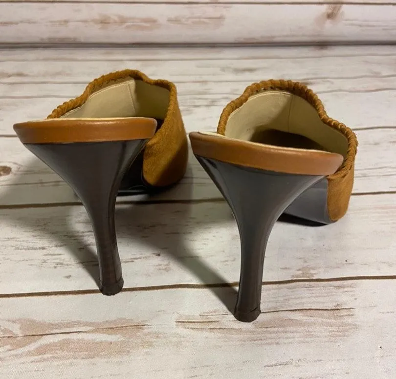 BCBGirls Suede Mules - Image 3