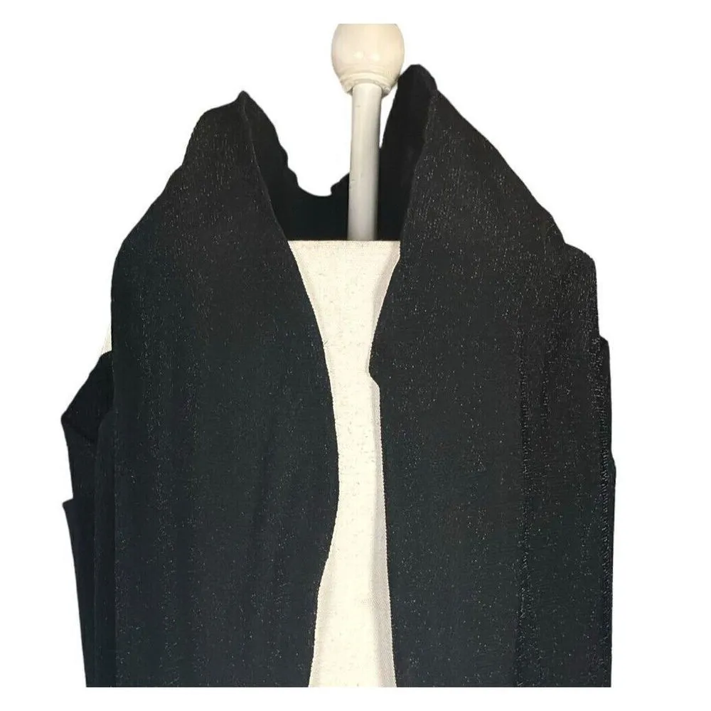 New Alex Evenings Cardigan Size XL Shimmer Black Sparkle Classy Glam Dressy - Image 4