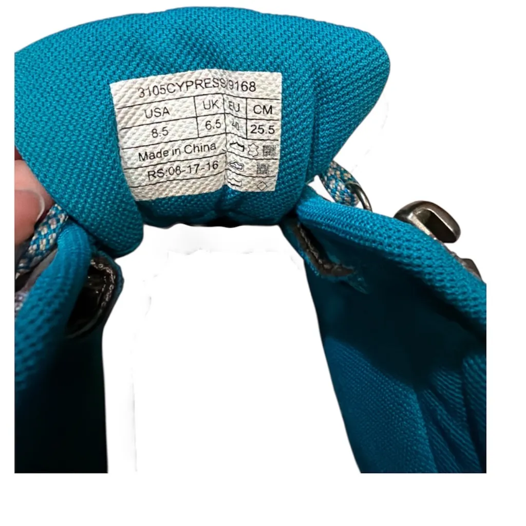 Vionic Cypress Hiking Boots Womens Size 8.5 Trail Outdoors Grey Blue - Image 3