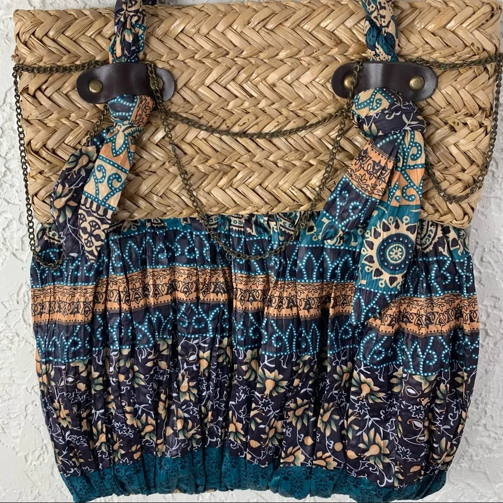 Woven Shoulder Bag | Sand N Sun Orange - Image 4