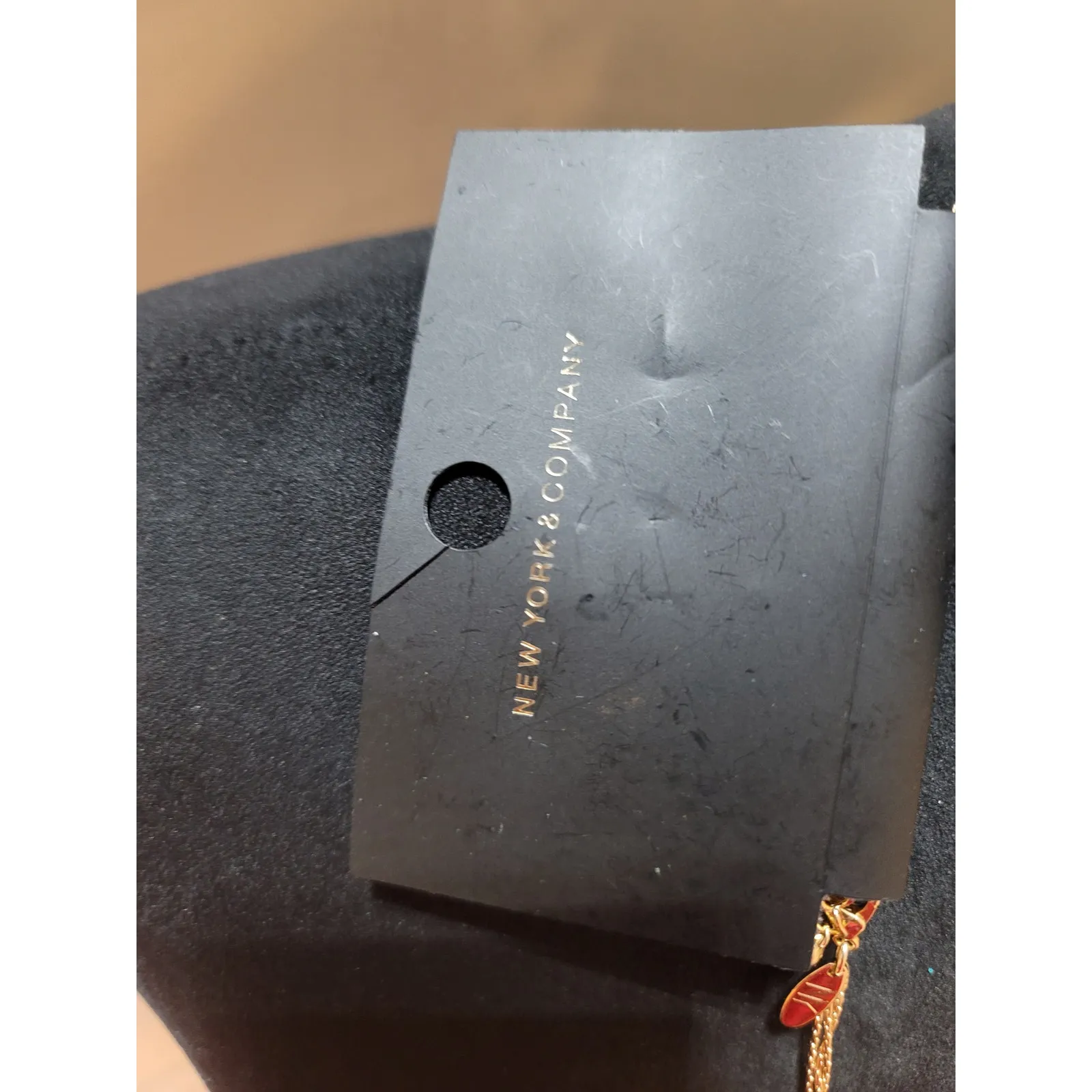 Women's Layered Gold Chain Necklace With Frosted Petal Charms And Pink Beads - Image 7