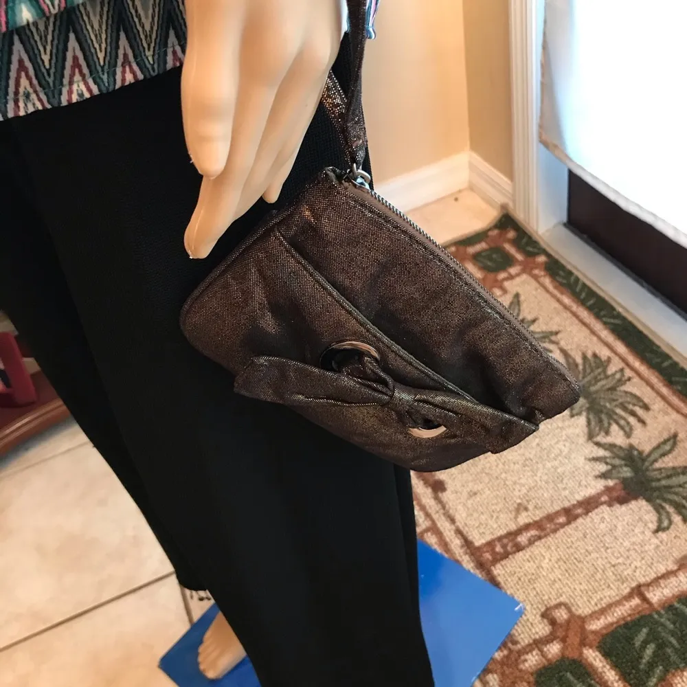 SQUARED Bronze Color Wristlet - Image 4