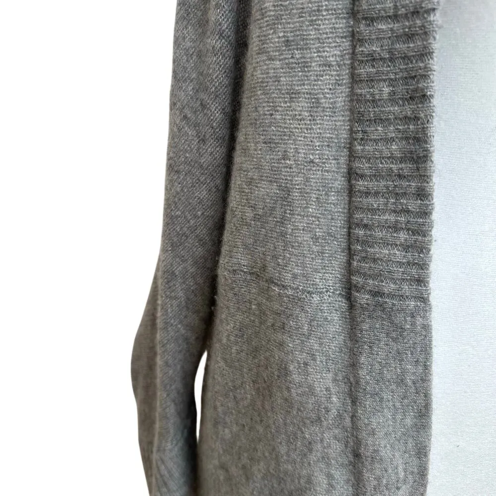 White + Warren Gray Batwing Cardigan Cashmere M Size M - Image 5