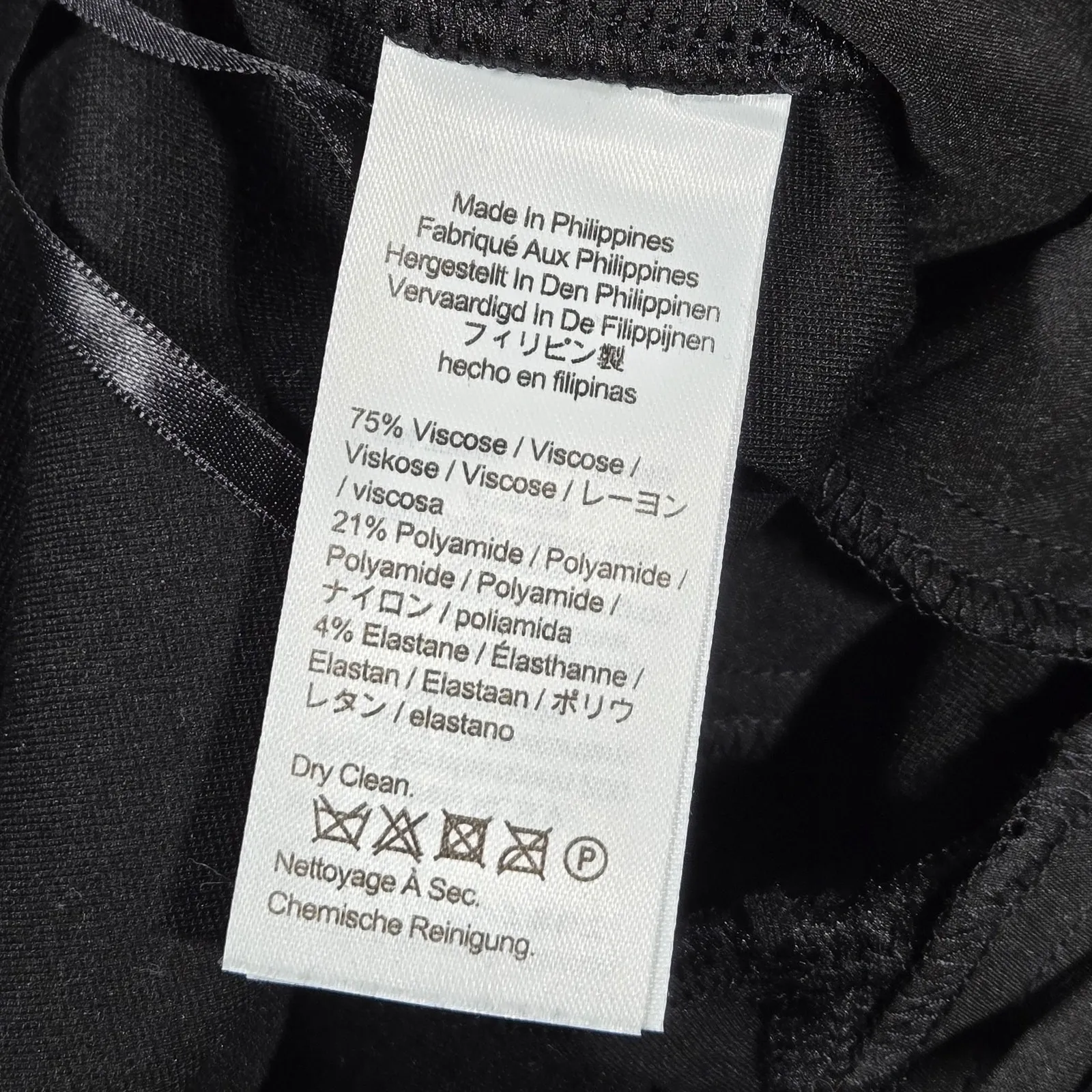 J. Crew Skinny trouser in Italian Ponte Fabric from‎ Mario Bellucci Black 2 NWT - Image 6