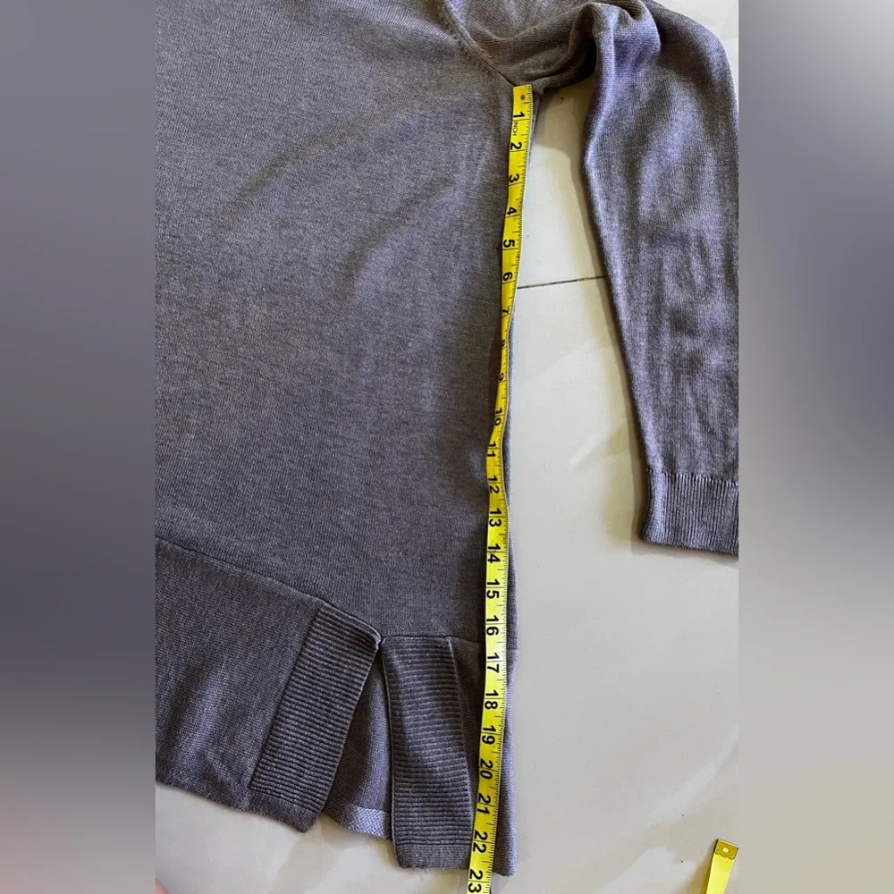 Women's Vera Wang Sweater Plus Size 0X cardigan brown beige fall winter sweater - Image 11