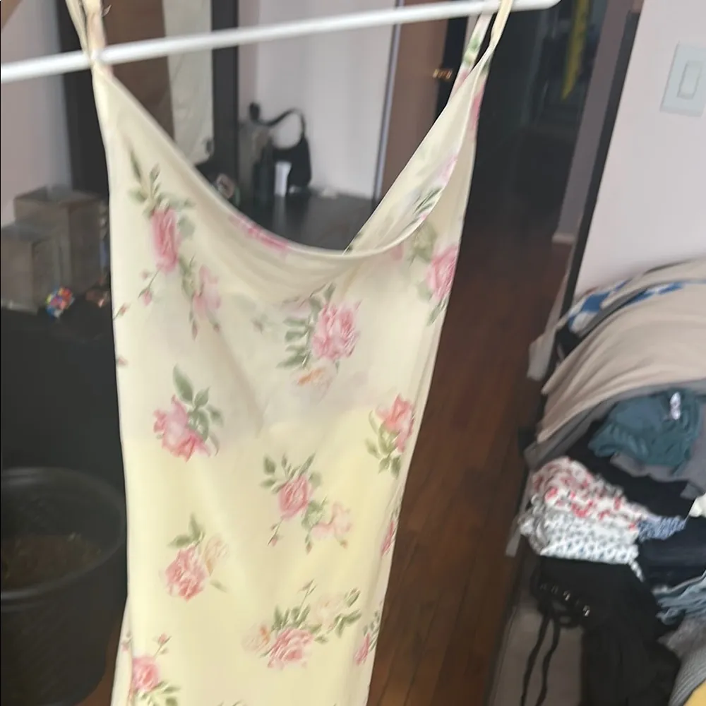 Princess Polly Watson Mini Dress Yellow/ Pink Floral - Image 8