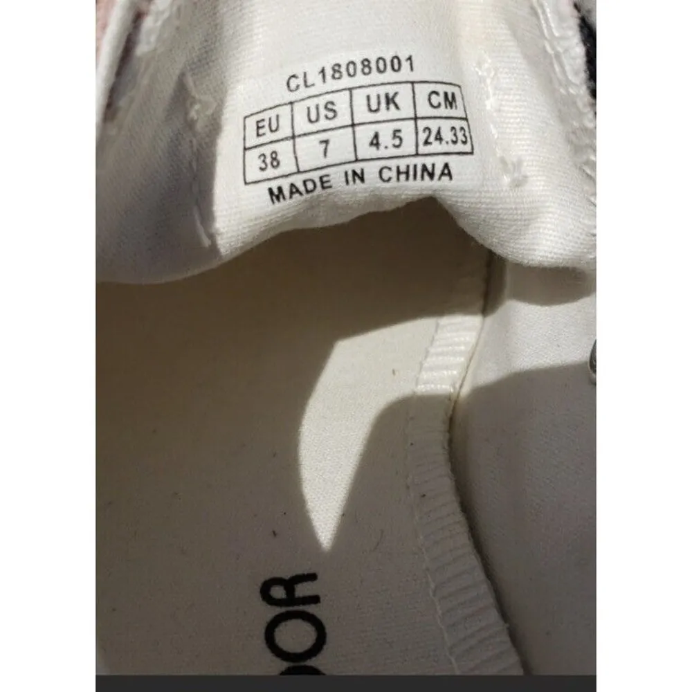 Jenn Ardor Shoes Low Top Canvas Sneakers JA Sport Fashion Sneaker Size 7 - Image 8