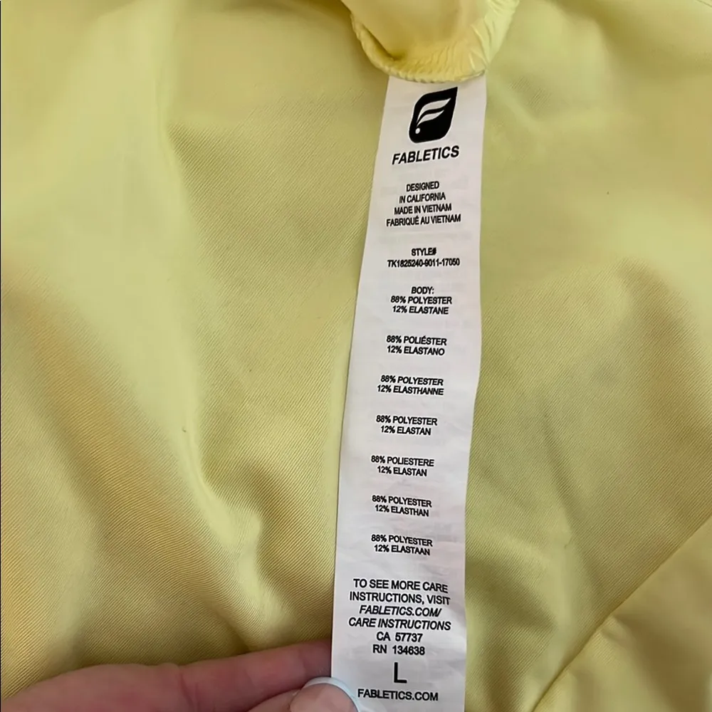 Fabletics Peggy Racerback Tank Top Size Large - Image 8