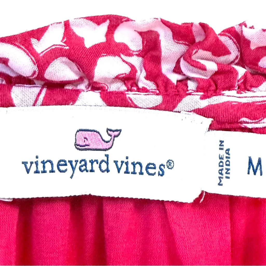 VINEYARD VINES Vineyard Tile Ruffle Top in Lighthouse Red – Medium - Image 7