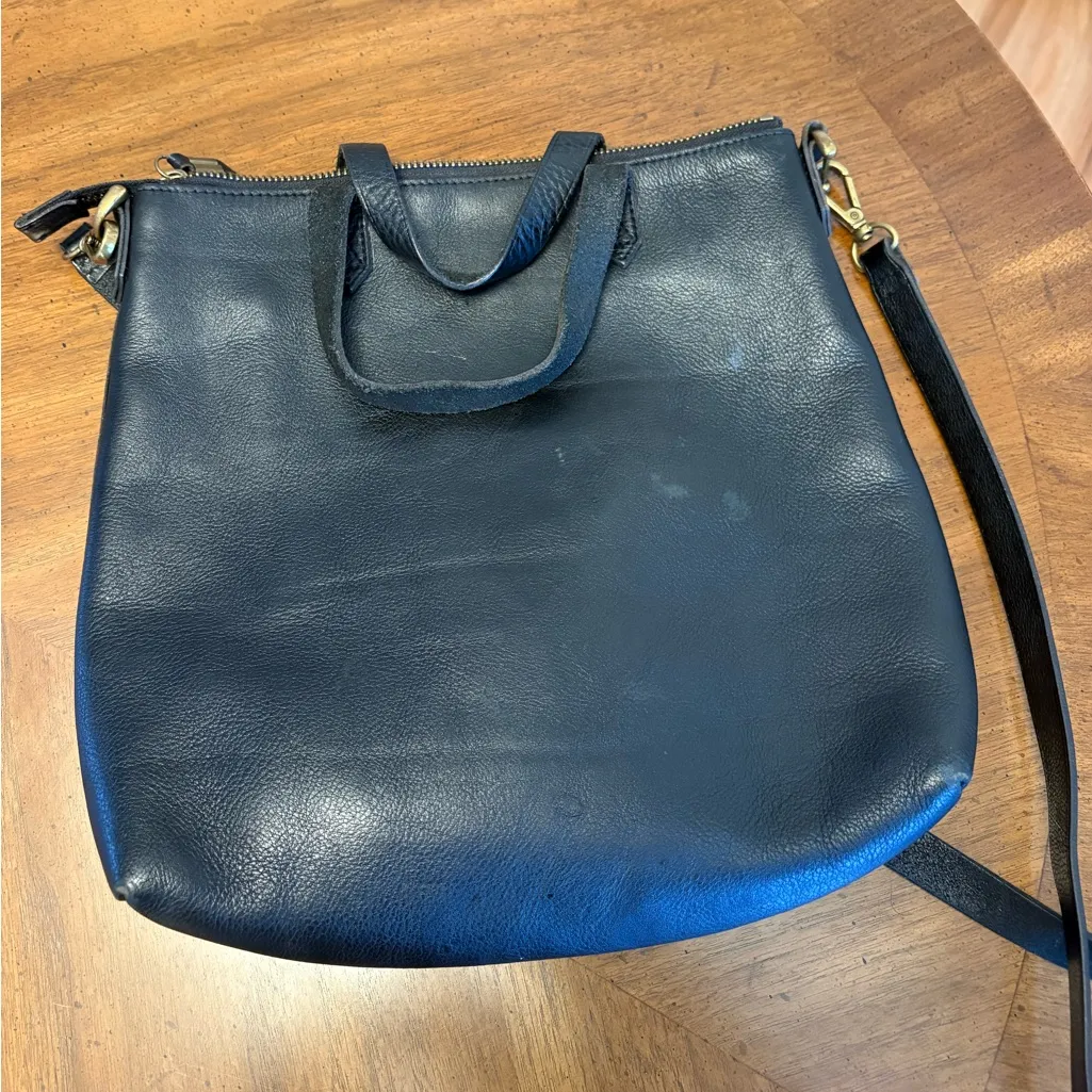 Madewell Leather Crossbody Tote Bag - Image 2