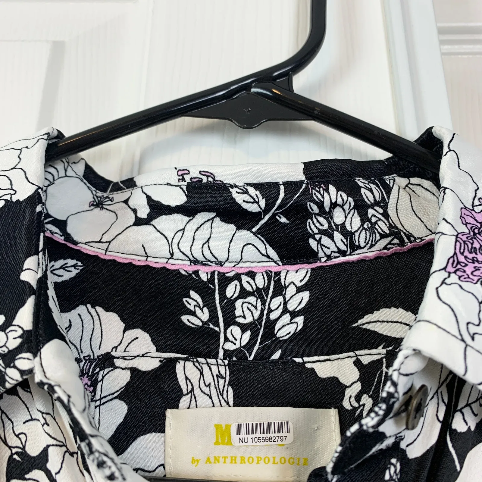 NWT Anthropologie Maeve Printed Short-Sleeve Floral Maxi Shirt Dress XS - Image 6