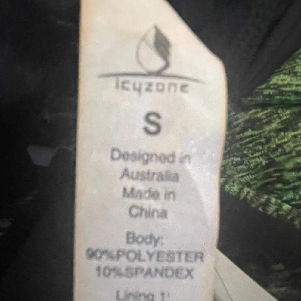 Icyzone green athletic built in bra Tank top - Image 11