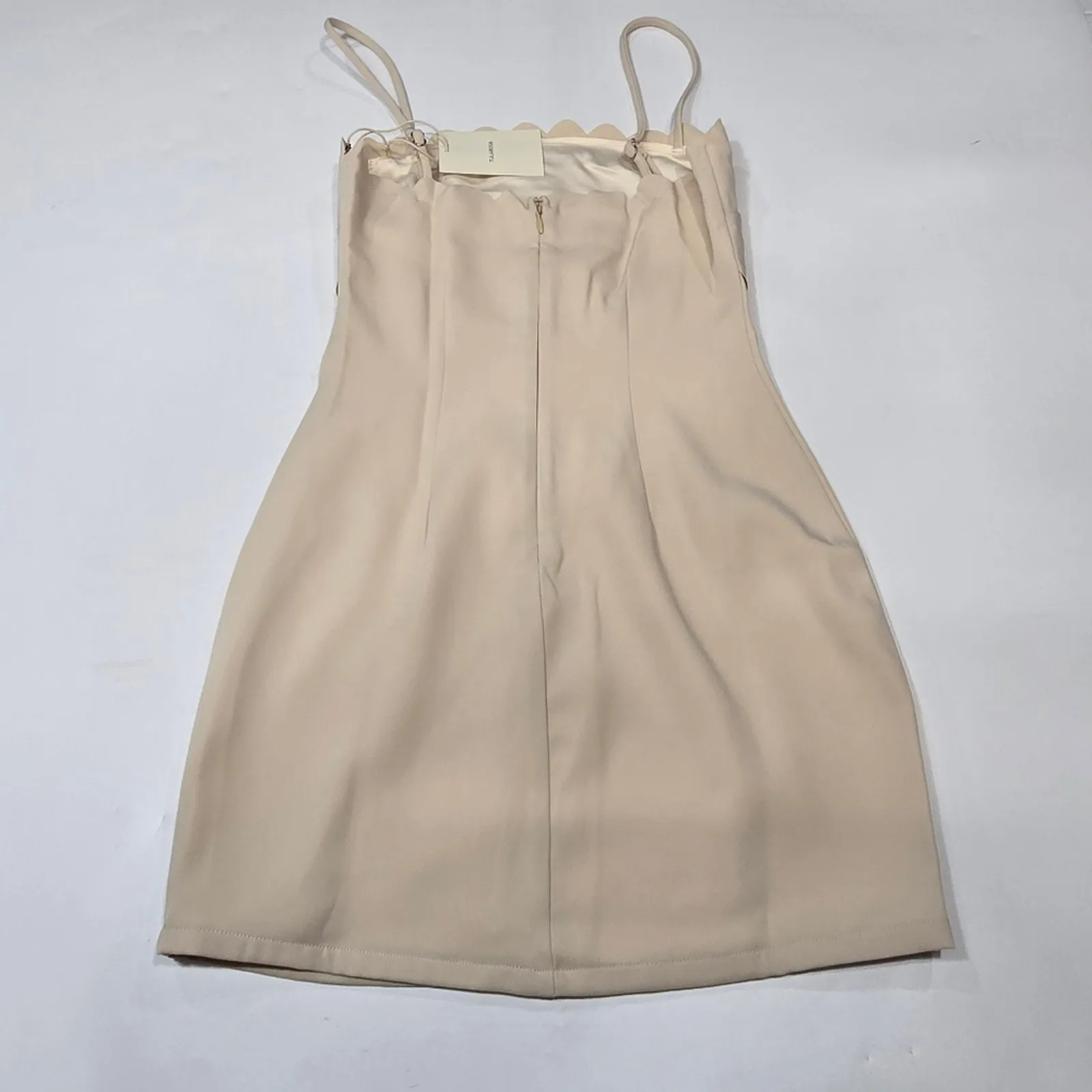 Tularosa Nora Mini Dress in Frosted Almond XXS - Image 12