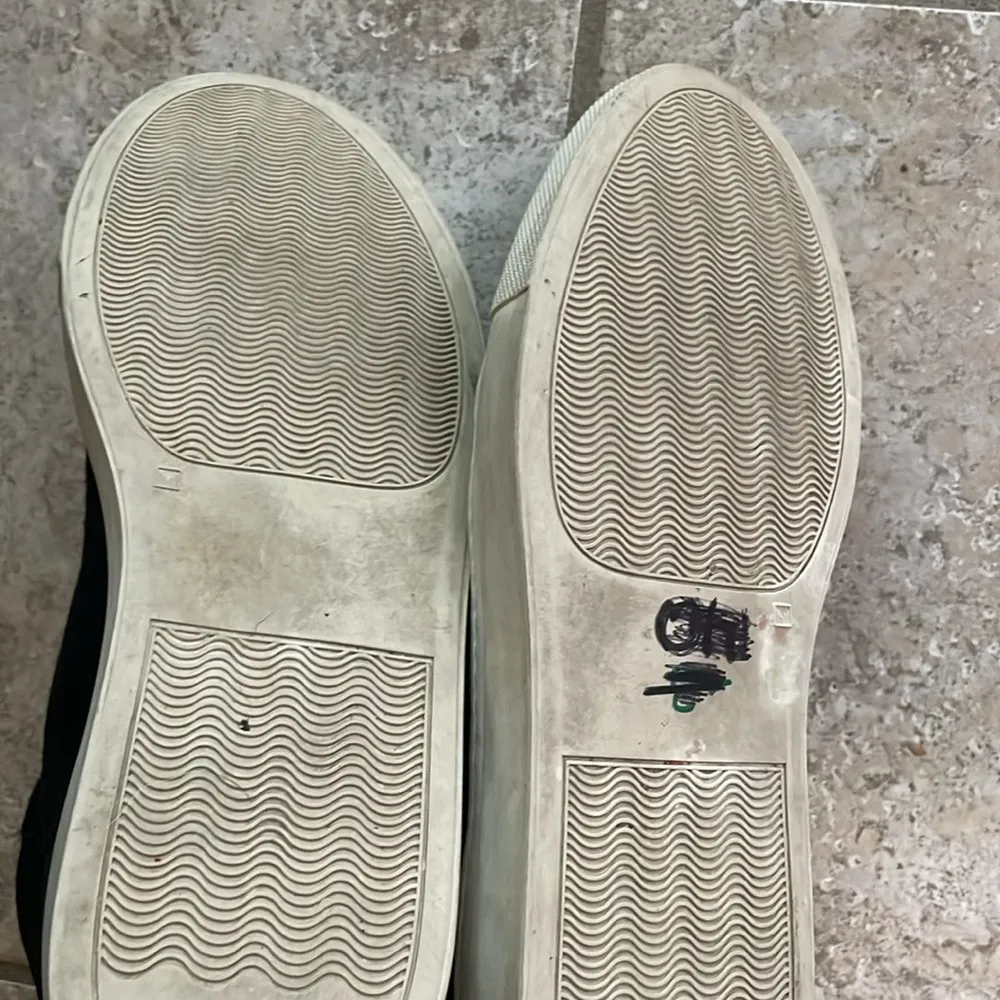 Common Projects Tournament Suede and Shearling High Top Sneakers Black Size 5 - Image 11