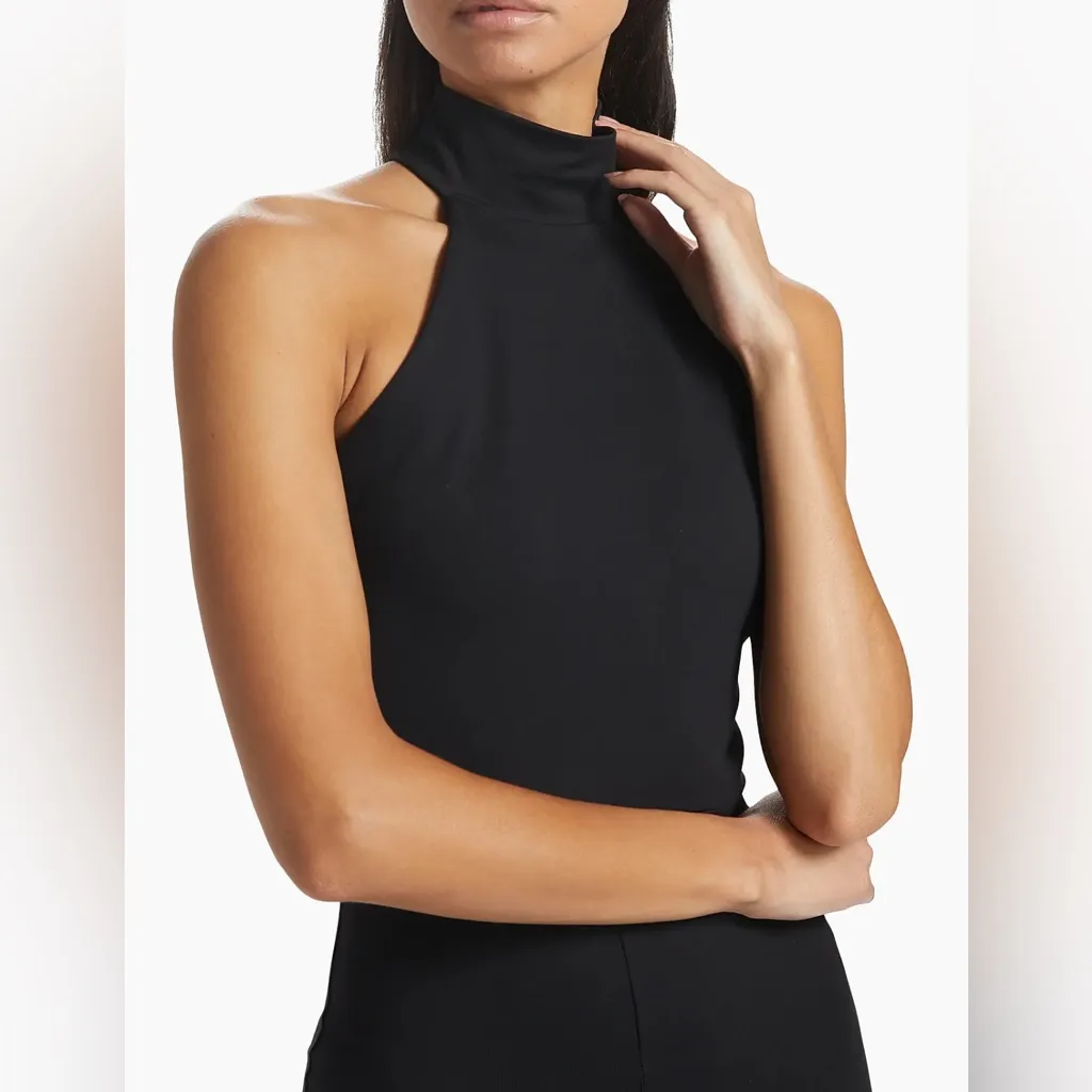 susana monaco Mock Turtleneck Legging Jumpsuit - Image 4