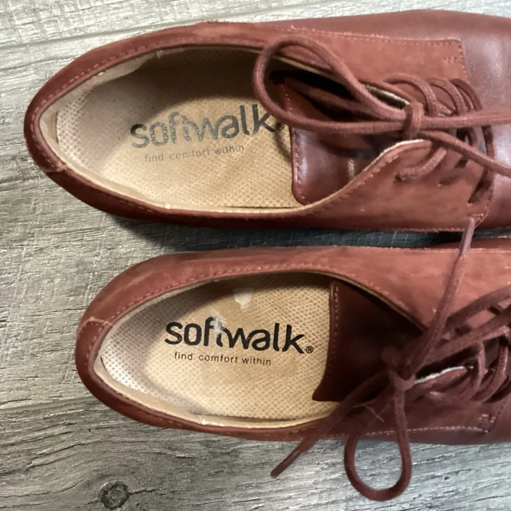 Softwalk Willis Oxford Shoes Size 8.5 - Image 8