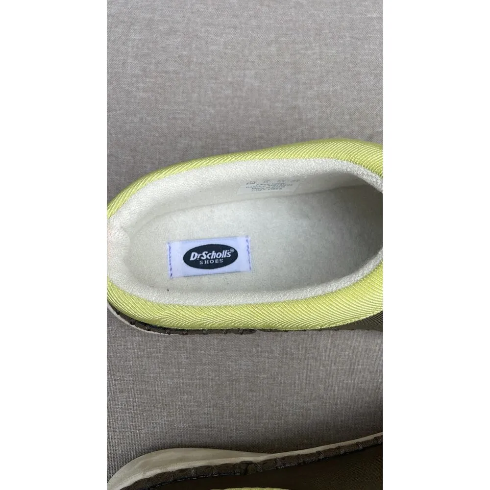 Dr. Scholl's Cozy Vibes soft & sport mule shoes olive green size 6.5 NWOT - Image 8