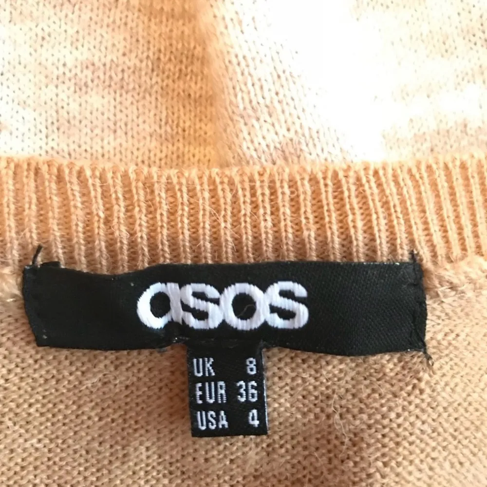 Asos Sweater Dress Size 4 Color Block 3/4 Sleeve
Career Fall Warm Cozy - Image 6