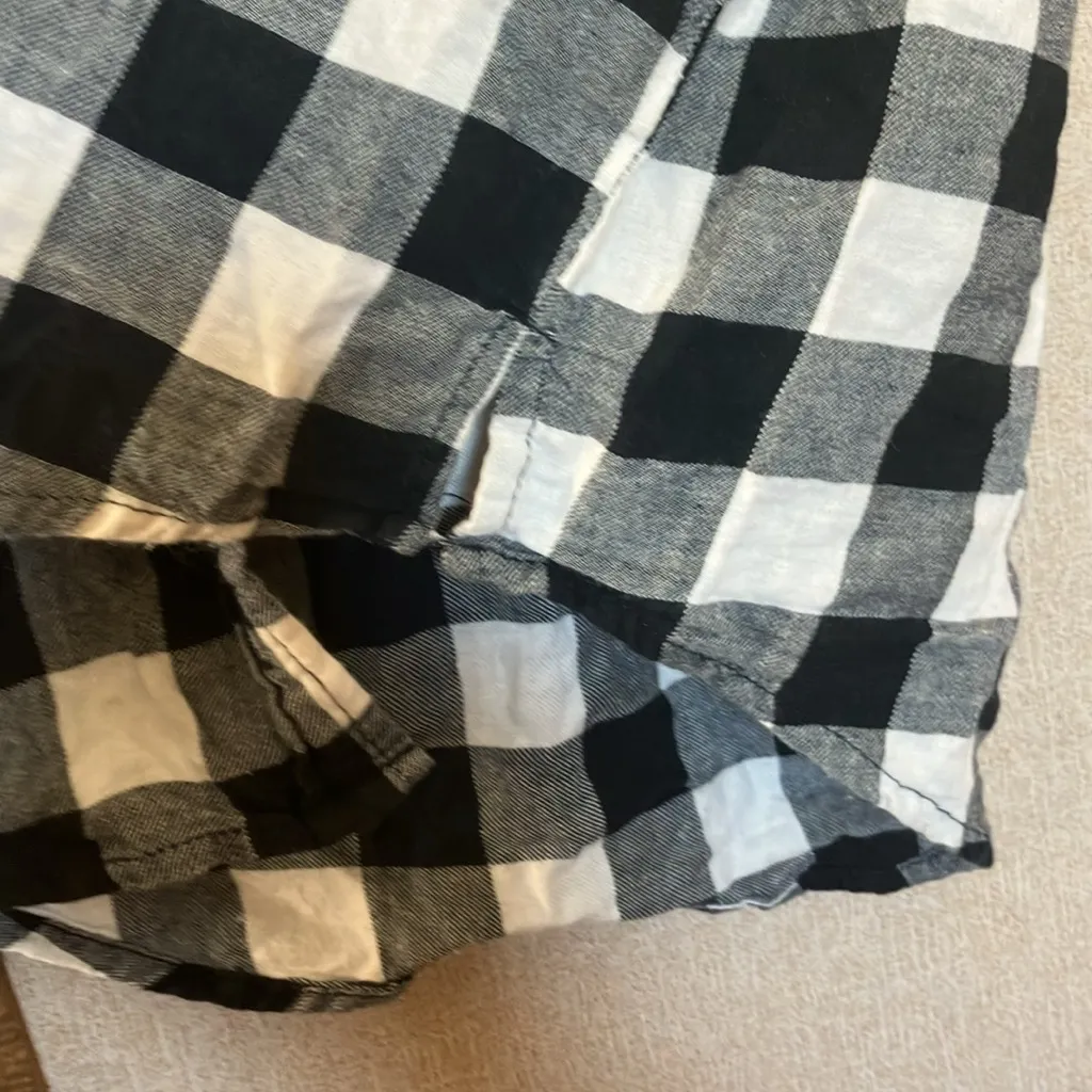 FINAL MARKDOWN Forever 21 Monochrome Checkered Top large - Image 5