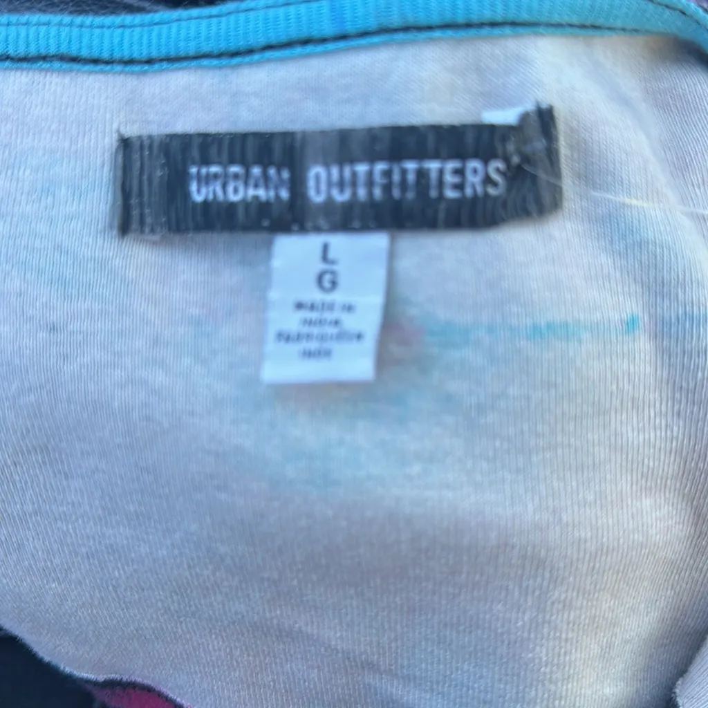 NEW URBAN OUTFITTERS TANK CROP TOP LARGE MIAMI BLACK PINK BLUE LANE CROSSOVER - Image 4