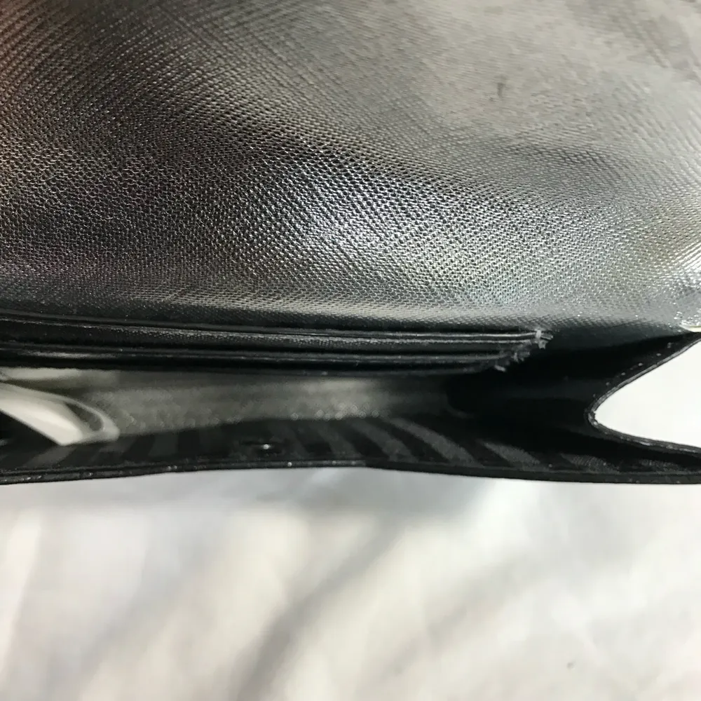 Victorias Secret Metallic Silver 3 Card Holder Pouch Envelope Wallet - Image 8