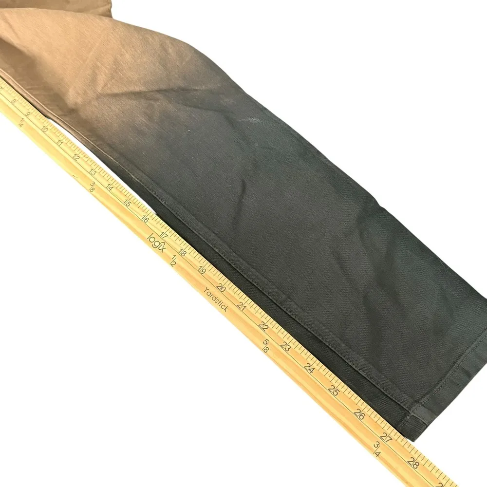 Current/Elliott Stiletto Ombre Skinny Jeans Ankle Crop Brown Black Women Size 27 - Image 12