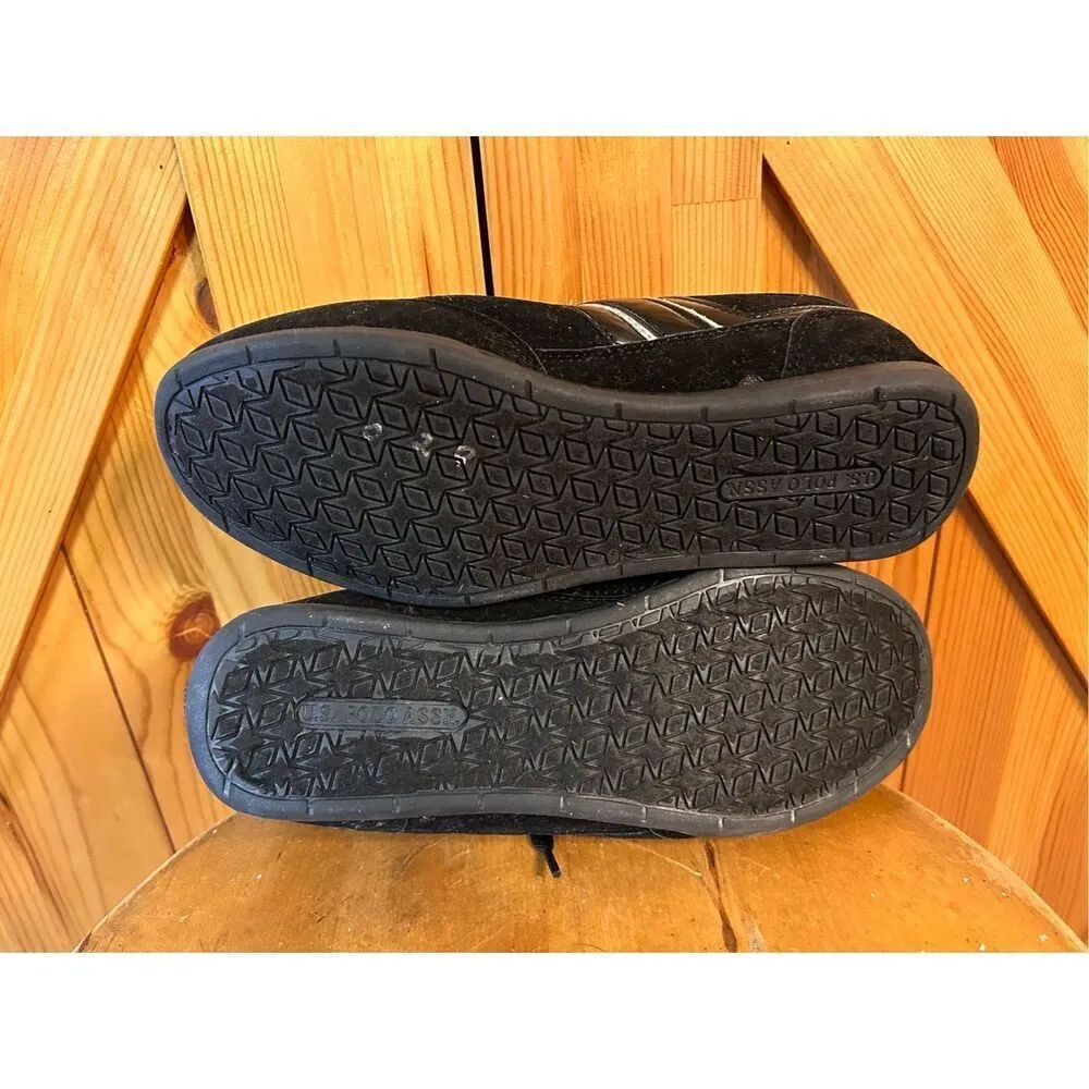 U.S. Polo Assn Womens Black Sneakers Shoes Size 8.5M Lightweight Running MYSTIKA - Image 7