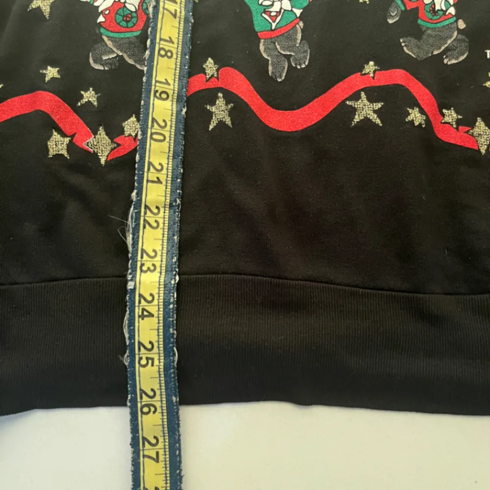 Jodi Michaels Black Holiday Sweatshirt Size L - Image 8