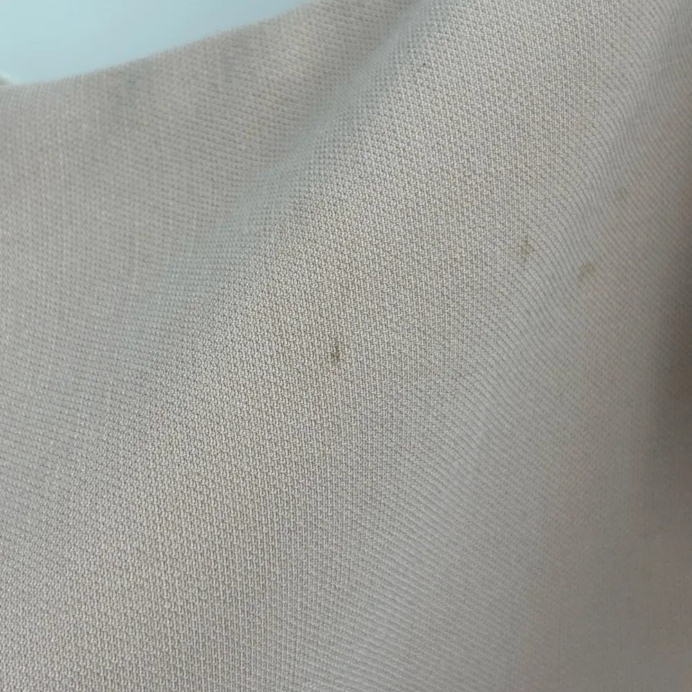 Elizabeth and James one shoulder pink ruffle sheath Jerard ponte Dress size 2 - Image 6