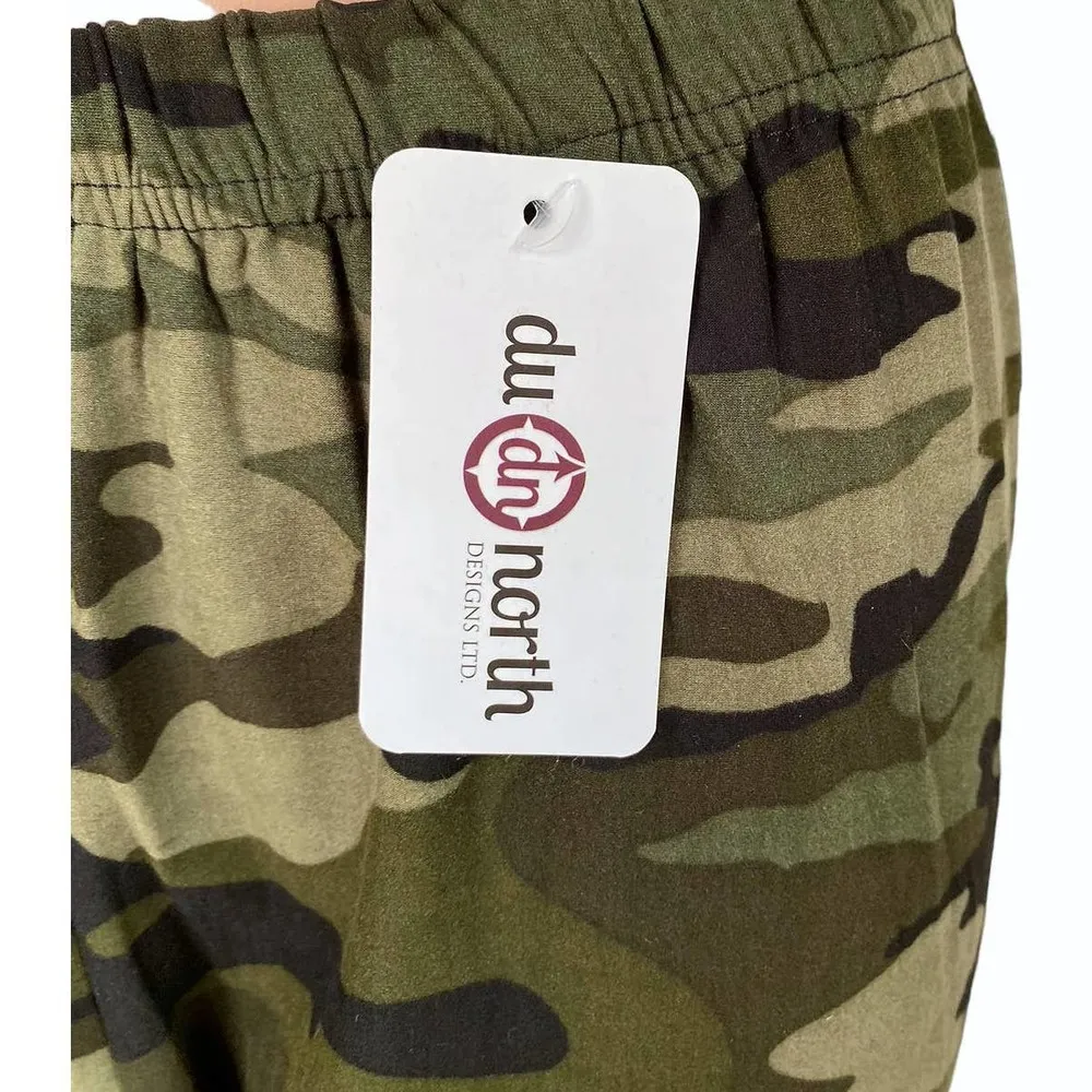 NWT ~ 2 Pairs CAMO Leggings by DU NORTH Camouflage ~ Women's Size Diva (12 - Image 4