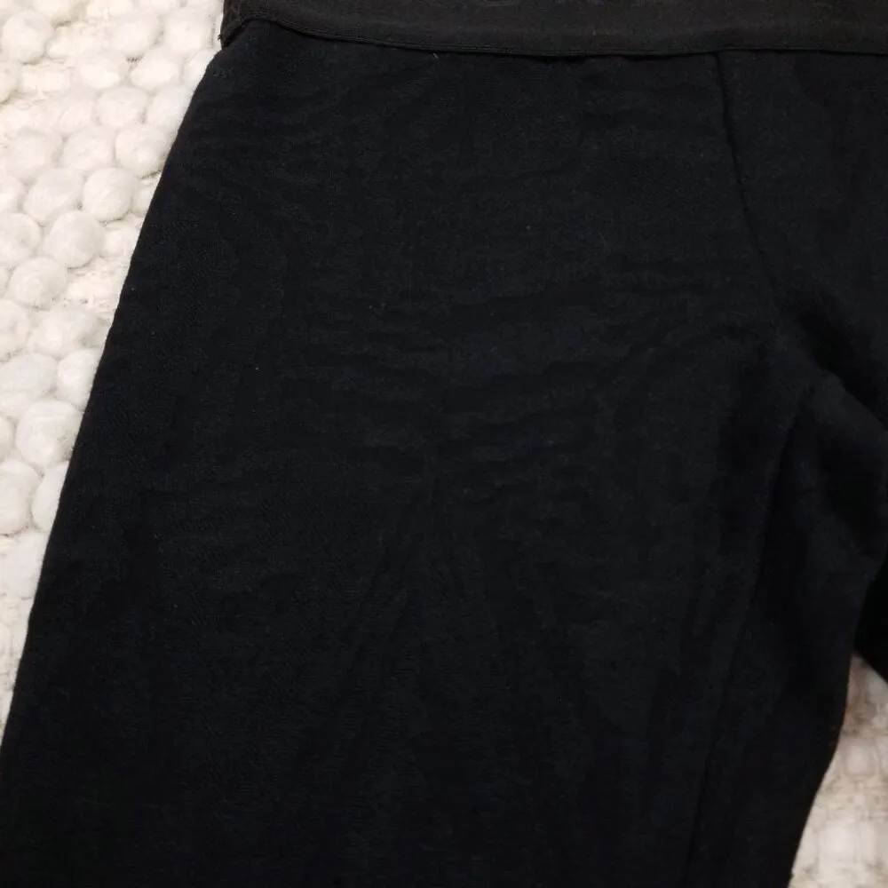 Koral Galaxy Knockout Crop Legging Black Jacquard Sz Small - Image 4