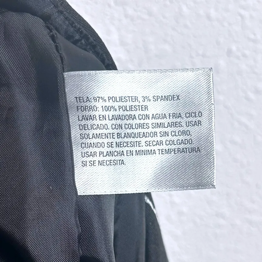 Worthington Black White Abstract Print Pencil Skirt Sz 18 Work Staple Maximalist - Image 8